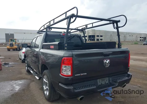 2019 Ram 1500 Big Horn/Lone Star 4X2 5'7 Box z USA, uszkodzony, nr VIN 1C6RREFT6KN792311